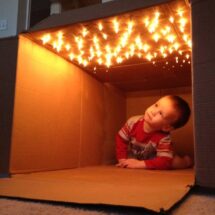 Refugio primero, guarida, casitas…