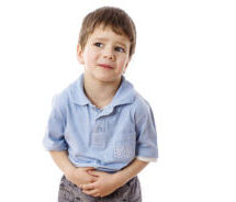 Distensión abdominal infantil