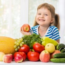 Alimentación vegetariana, durante la infancia