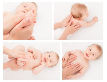 masajes en bebes