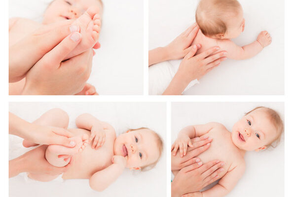 masajes en bebes