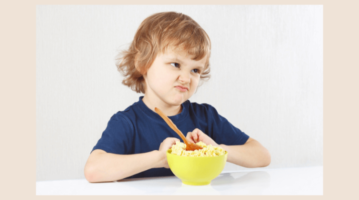 Cuando un niño no come