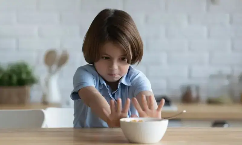 Cuando un niño no come