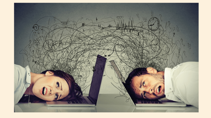 Híper conectados y abrumados